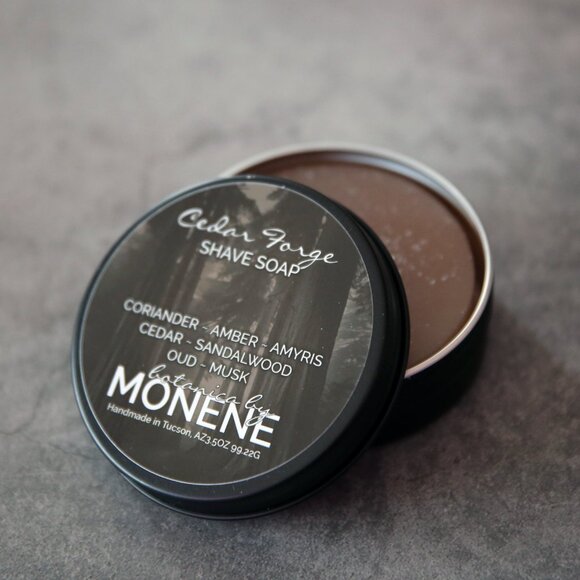 Cedar Forge Scented Shave Soap - Picture 2 of 2